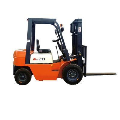 China Hotels multifunctional two wheel drive diesel forklift for sale for sale