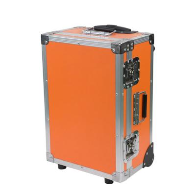 China Rolling Heavy Duty Rolling Equipment Truck Custom Aluminum Case Tool Pack Factory Aluminum Tool Box With Trolley System for sale