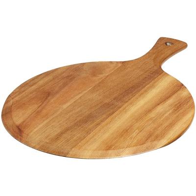 China Cheap Wholesale Viable Customizable LOGO Handmade Easy To Clean Pizza Wooden Dish for sale