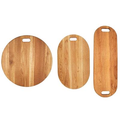 China Sustainable Wholesale High Quality Custom Wooden Bamboo Round Cheese Boards for sale