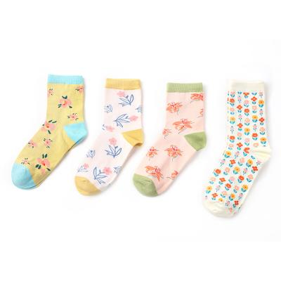 China Wholesale high quality cheap socks QUICK DRY for woman flower women socks for sale