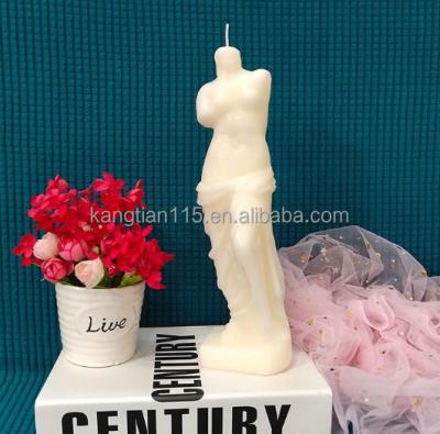 China 3D Birthday Goddess Aphrodite Candle Venus De Milo Greek Roman Mythology For Wedding for sale