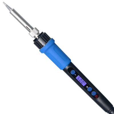 China High Quality Performance Regular Temperature 60W Soldering Adjustable Soldering Iron with Smart LCD Display for Mobile Phone Repair Factory Use for sale