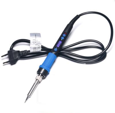 China Performance LCD Digital Electric Soldering Iron Portable Adjustable Regular Temperature Controlled For Welding Tip 900 for sale