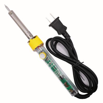 China 60W Green Adjustable Hot Temperature Adjustable Soldering Electric Soldering Iron for sale