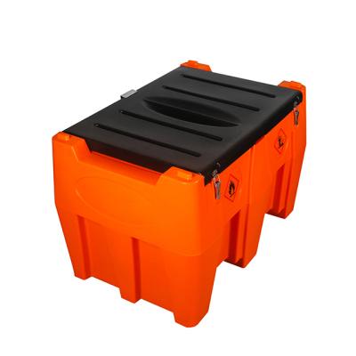 China Grows 240L/480L Plastic Movable Gasoline Storage Tank Portable Gasoline Tank For Vehicle Refueling for sale