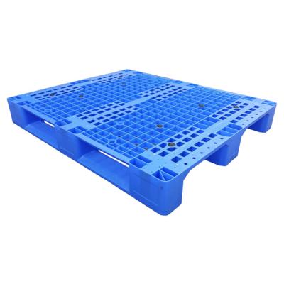 China Heavy Duty Single Sides 1200*1000 Cheap HDPE Single Faced Plastic Pallets For Sale for sale