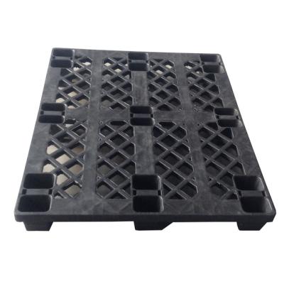 China Single Faced 1200*1000mm Recycled Second Hand Material Disposable Plastic Pallet for sale