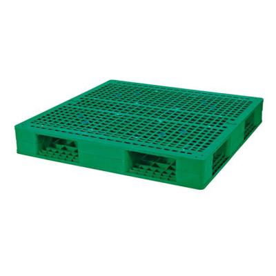 China 1100x1100x150 Mm Durable HDPE Double Faced Plastic Pallet Prices for sale