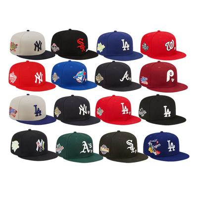 China COMMON 6 Panel Custom Sports Hat 47 Team 3D Embroidered Logo mlbing Baseball Casual Snapback Fitted nbaing Hat Flat Brim Hat for sale