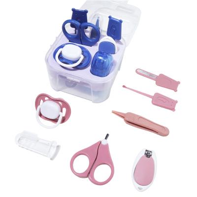 China 7pcs Set Daily Necessities Newborn Baby Nail Cutter Set Care Kits Baby Grooming Kits for sale