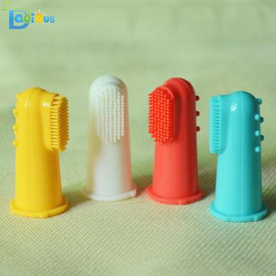 China Non-Toxic Baby Toothbrush Infant Silicone Baby Training Toothbrush for sale