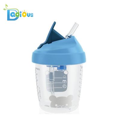 China Food Grade Silicone BPA Free Sippy Cup Healthy Baby Training Bottle For Kid Baby Water Cup for sale