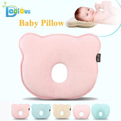 China Memory Bestselling Products Baby Head Pillow 100% Cotton Baby Pillow For Flat Head for sale