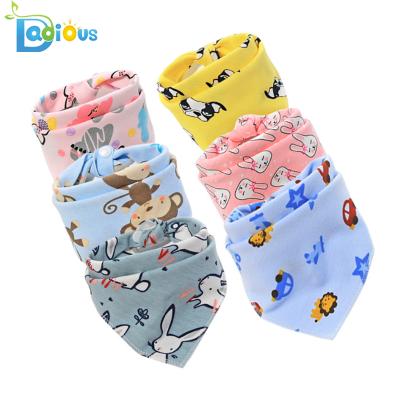 China Absorbent Cotton Antibacterial Burst Bib Bandana Baby Gender Neutral for Girls and Boys for sale