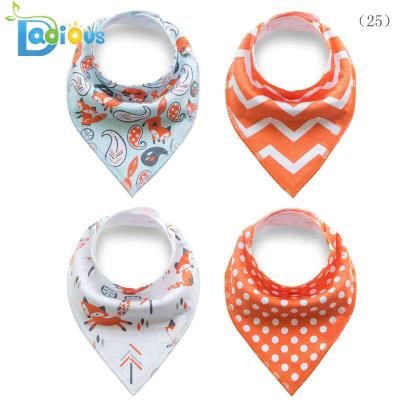 China Antibacterial Baby Bibs Bandana Cotton Bandana Bibs for Drooling and Teething for sale