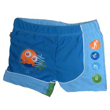 China Lovely Boy's Swim Shorts, Breathable, Non-toxic, Quick Dry, Soft and Comfortable for sale