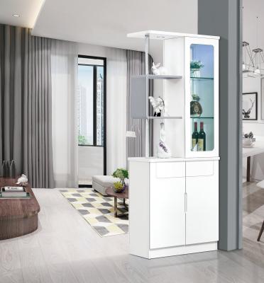 China Modern minimalist modern hallway cabinet porch wardrobe after entering the door partition cabinet for sale