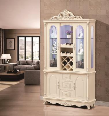 China Modern Luxury Modern Glass Living Room Wine Display Cabinet Door Wine Storage Cabinet for sale