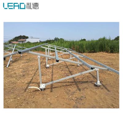 China Home Aluminum Ground Solar Panel Rack System Solar Rack PV Systems Rack Mount Structure for sale