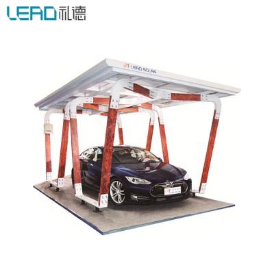 China Hard Solar Car Parking System Solar Rack Rack System Photovoltaic Parking Lot PV Parking Lot for sale