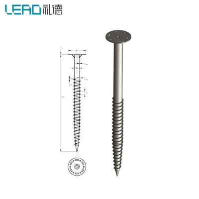 China Steel Ground Screws For Mounting Screws Solar Cells For Foundations Screw Ground for sale