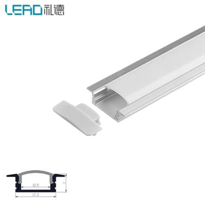 China Glass wall led aluminum profile for led light bar for sale