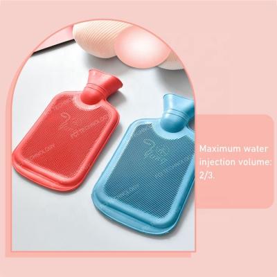 China For Hot In The Winter Wholesale Brand Water Bottles 2L Hot Selling EU Natural Rubber High Quality Hot Water Bags for sale