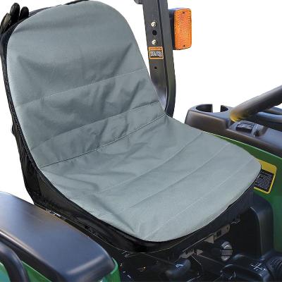 China Oxford Tractor Waterproof Seat Cover Lawn Mower Seat Cover Mount Universal for sale