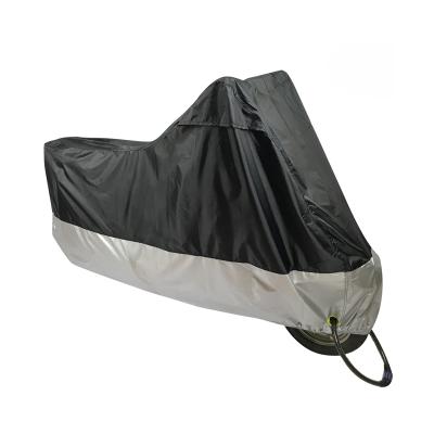 China 190T Polyester Waterproof Dustproof Motorcycle Scooter Cover Device for sale