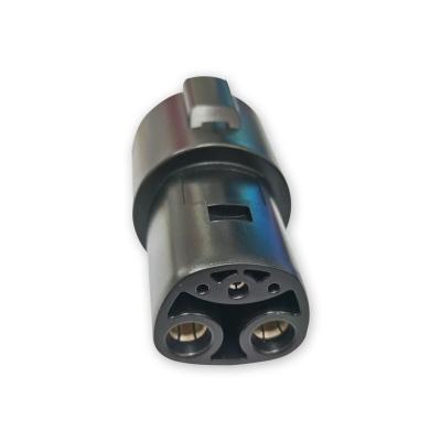 China Khons EVSE Adapter 16A 32A 60A Electric Vehicle EV Charger SAE J1772 Plug Type 1 to EV Connector Adapter for Charging 40130 for sale