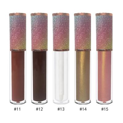 China 2021 Waterproof Wholesale Lip Gloss Custom Logo Private Label And Plumping Lip Gloss for sale