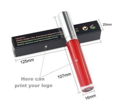 China Waterproof Logo Private Label Lip Gloss Custom Lip Cosmetics for sale