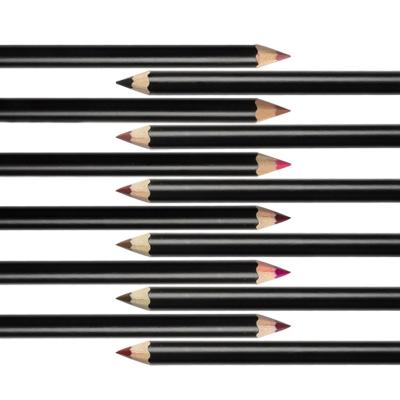 China 2in1 High Sell Private Label And Eyeliner Pencil Waterproof Pigment Top Matte Lipliner for sale