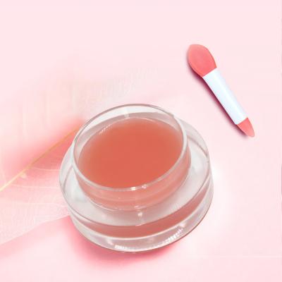 China Custom Logo Collagen Sugar Sleeping Lip Dropping Serum Moisturizing Lip Mask Moisturizing Lipmask Beauty Care Gel for sale