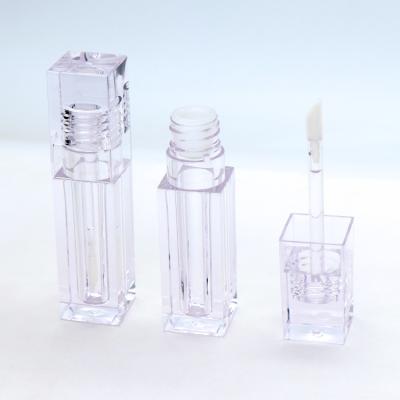 China Waterproof Empty Lip Gloss Lip Gloss Packaging Tube No Logo for sale