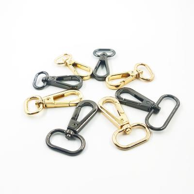 China Luggage Handbag Hardware Alloy Dog Hook Buckle Metal Spring Hook Buckle Hardware Accessories & Metal Rotating Ring for sale