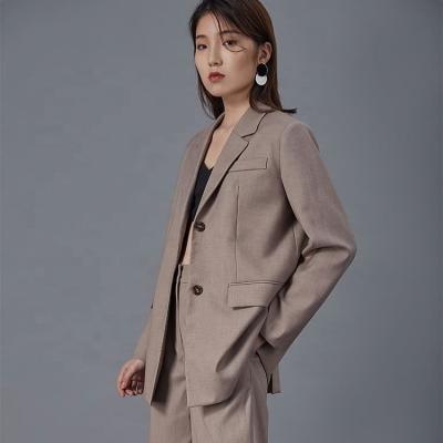 China Anti-Static High Quality Vintage Office Elegant Women's Blazer for sale