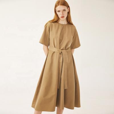 China Breathable Private Label Normcore Vacation / Minimalist Casual Women Summer Dress for sale