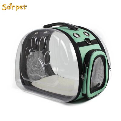 China Breathable Expansion Premium Airline Approved Expandable Pet Carrier Two Side Expansion Pet Bag for sale