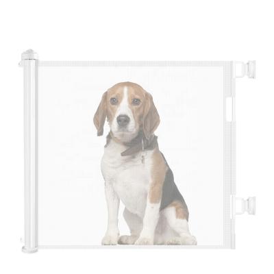 China 2020 New Breathable Retractable Pet Door Pet Supplies Safety Adjustable Pet Doors for sale