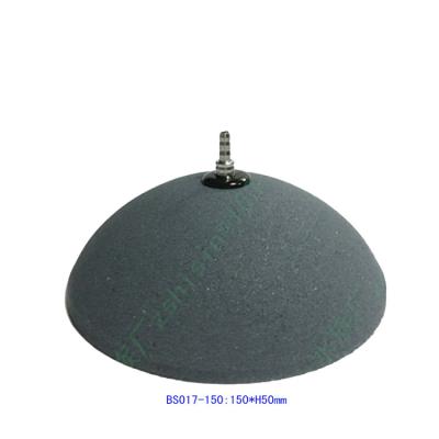 China Viable Aquarium Pond d150*H50mm Bulk Gray Air Copper Stone Shape Bread Mouth Hydroponics Aquaculture, Aquarium Accessories Sprayer for sale