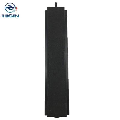 China HiSin/HaiXin AS020-10inch Viable Black 250*38*H20mm Bulk Stick Air Farm Fish Farming Aquarium Stone Accessories, Aquarium Decoration for sale