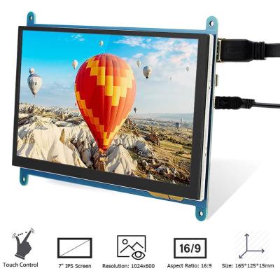 China Himbeere Pi4 HDMI 7 Zoll TFT LCD-Anzeige 800x480 Dots With Capacitive Touch Panel zu verkaufen