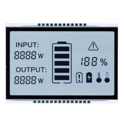 China Benutzerdefiniertes Segment Bildschirm Bluetooth-Lautsprecher zeigt Temperatur, Spannung, Strom, Sauerstoffgenerator, Segment LCD zu verkaufen