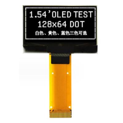 Κίνα 1.54 ιντσών OLED UG-2864KSWMG01 Διαχειριστής SSD1309 Παθητική Ματρίκη Μονοχρώμιο 128 x 64 ZIF FPC Παράλληλο, 4-σύρματος SPI, I2C προς πώληση