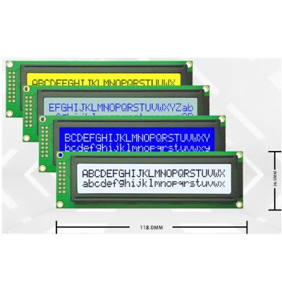 China 24 tekens 2 rijen 24x2 tekens LCM-module 5V FSTN Blauw/grijze modus AIP31066 Of gelijkwaardige controller IC Te koop