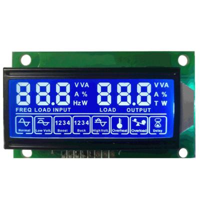 China HT1621 Controller Segment Code LCD Display Module, Customise Segment LCD Display met achterlicht Te koop