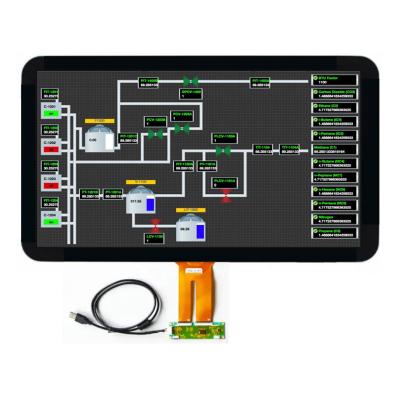 중국 높은 밝기 1000Nits 21.5 인치 IPS TFT LCD 디스플레이 LVDS 인터페이스와 FHD 해상도 판매용