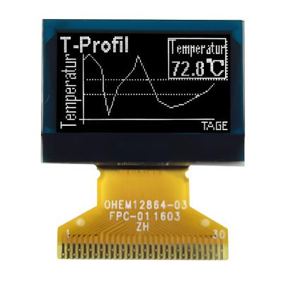 China 0.96 pulgadas OLED Modulo de visualización 128x64, OEL Display gráfico 0.96 pulgadas en venta